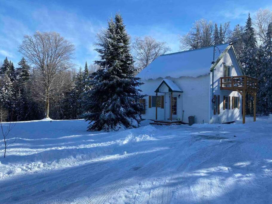 Le Jazz- Chalet Rustique/Chic Avec Spa Notre-Dame-Des-Bois Bagian luar foto