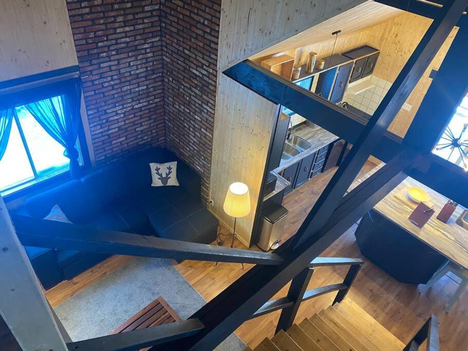 Le Jazz- Chalet Rustique/Chic Avec Spa Notre-Dame-Des-Bois Bagian luar foto